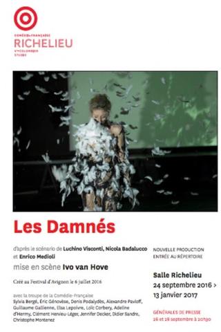 Les Damnés poster