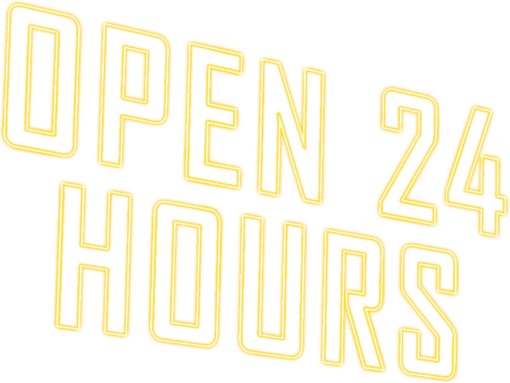 Open 24 Hours logo