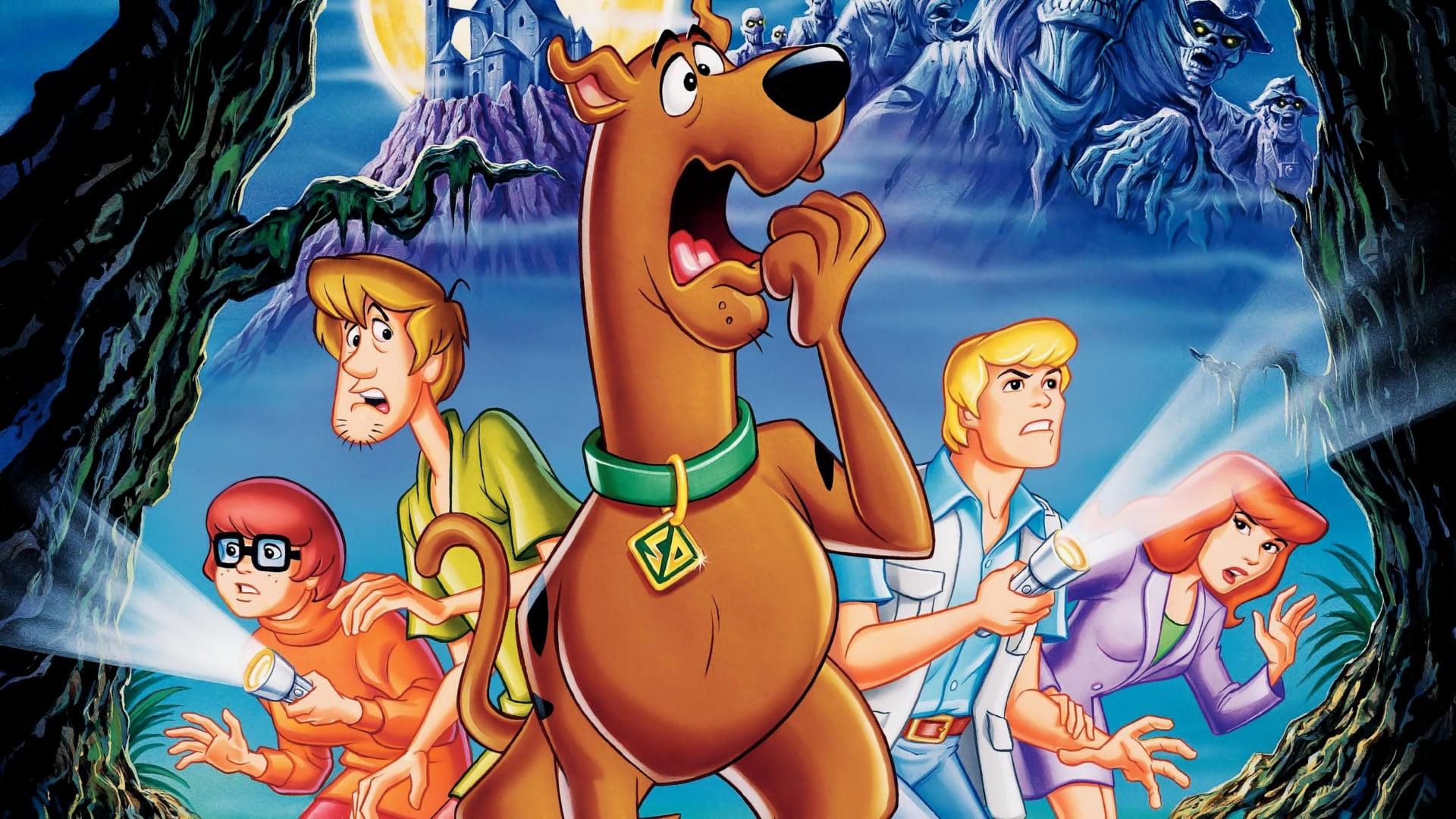 Scooby-Doo on Zombie Island backdrop