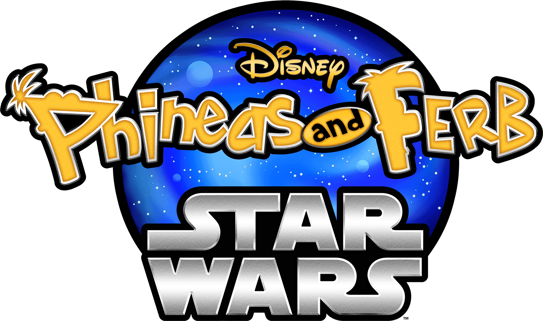 Phineas and Ferb: Star Wars logo