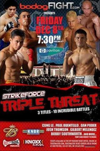 Strikeforce: Triple Threat poster
