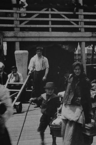 Emigrants Landing at Ellis Island poster