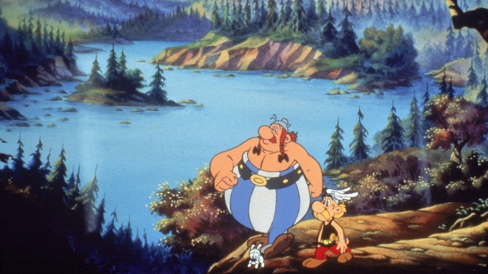 Asterix Conquers America backdrop