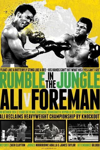 George Foreman vs. Muhammad Ali poster