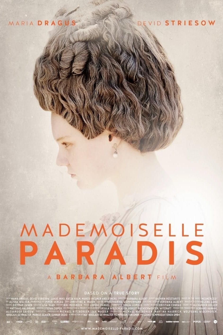 Mademoiselle Paradis poster