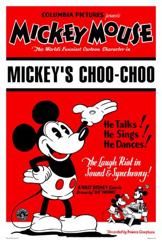 Mickey's Choo-Choo poster