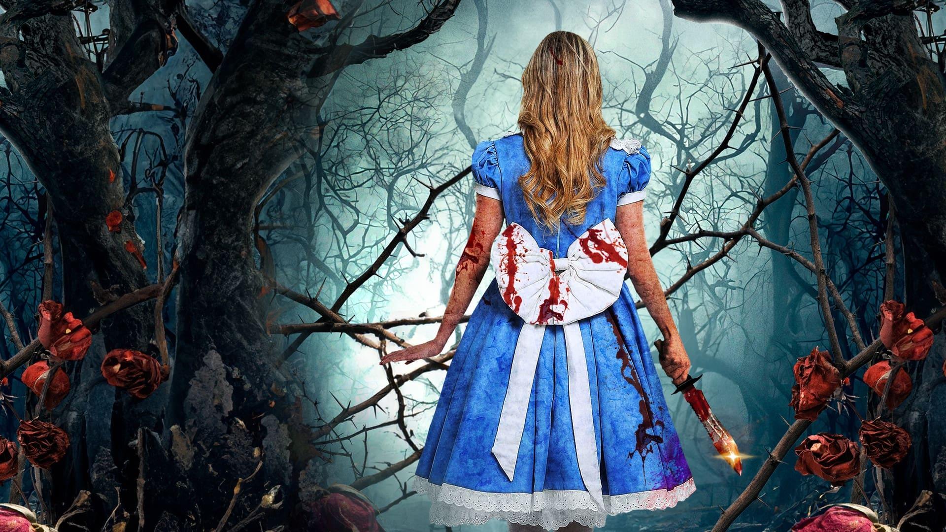 Alice in Terrorland backdrop