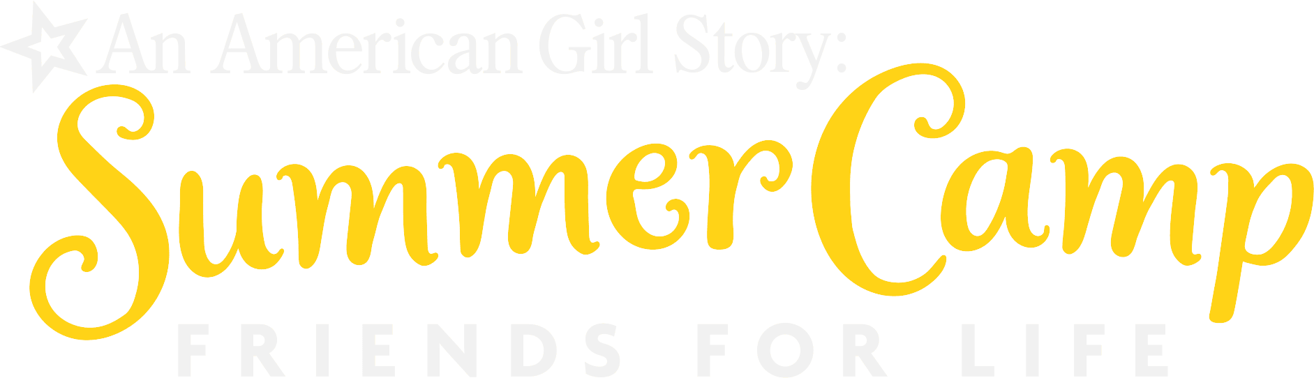 An American Girl Story: Summer Camp, Friends For Life logo