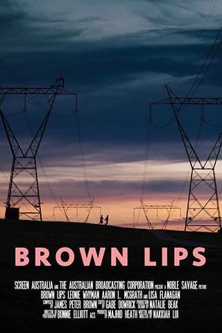 Brown Lips poster