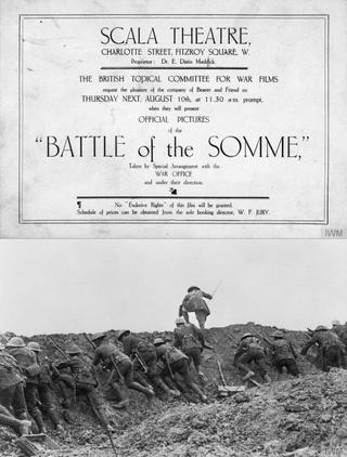 The Battle of the Somme poster