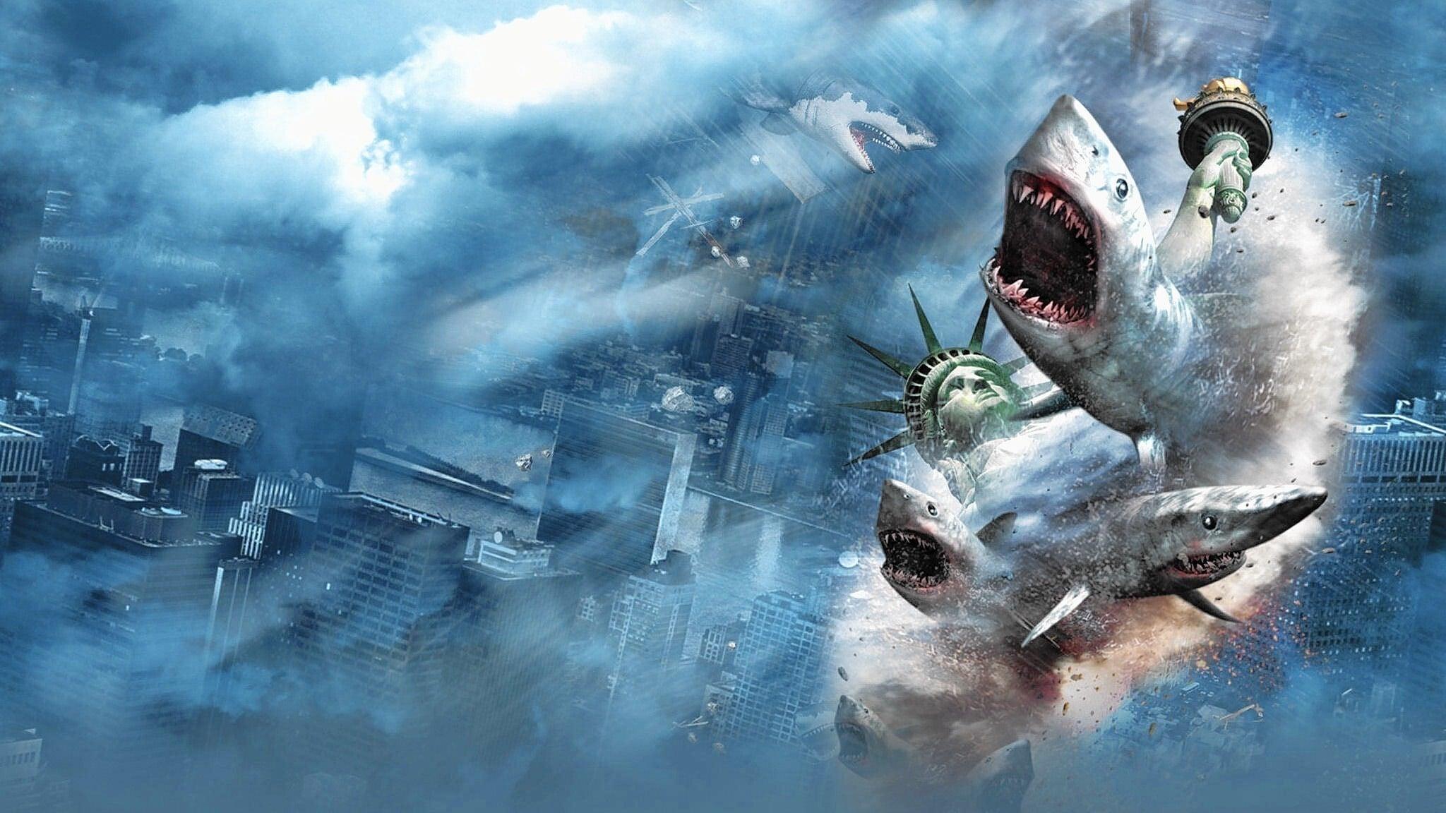 Sharknado 2: The Second One backdrop