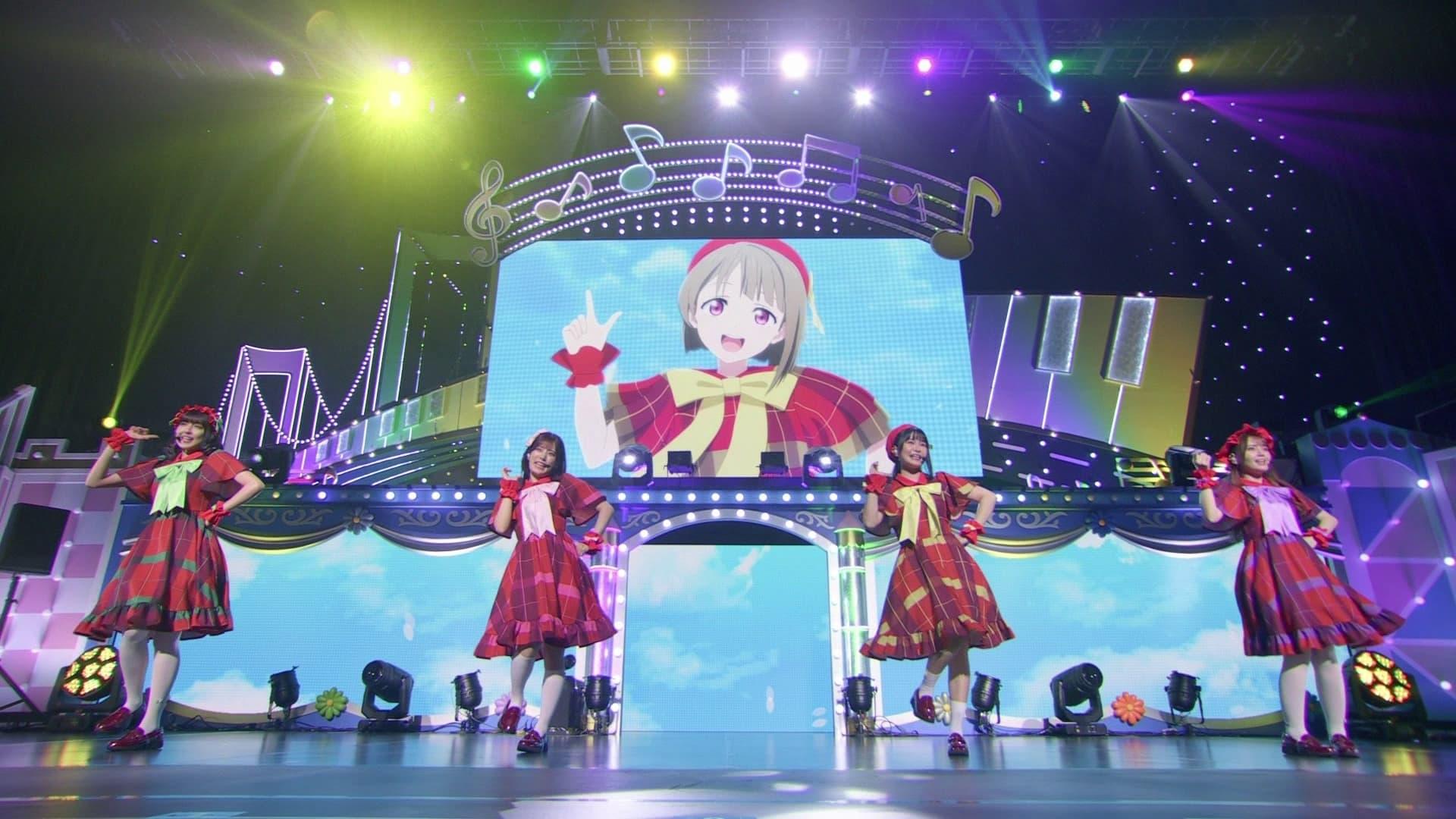 Love Live! Nijigasaki High School Idol Club 5th Live! Where the Rainbow Blooms backdrop