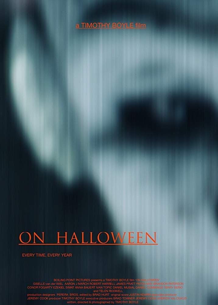 On Halloween poster