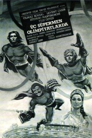 Three Supermen at the Olympic Games poster
