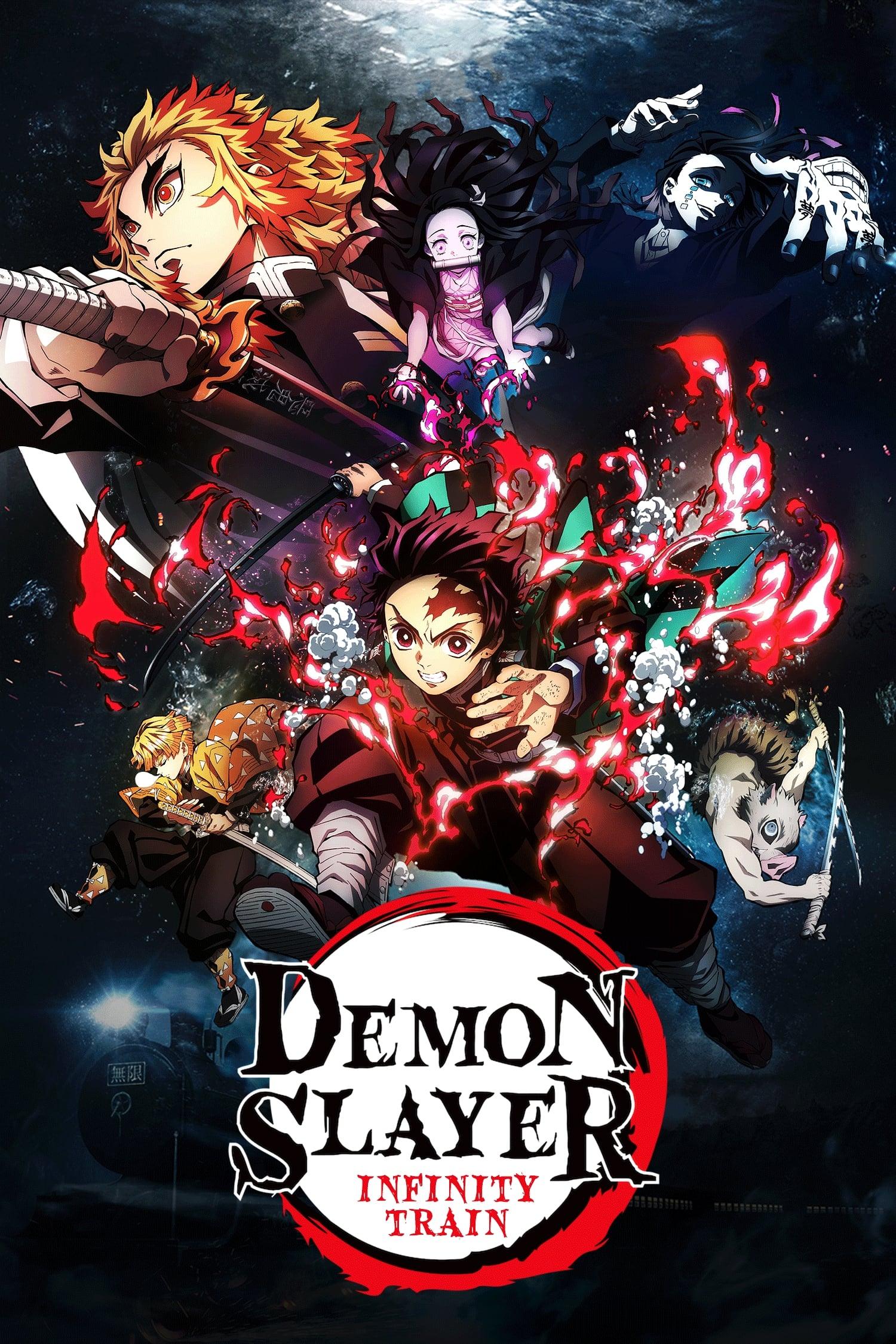 Demon Slayer -Kimetsu no Yaiba- The Movie: Mugen Train poster