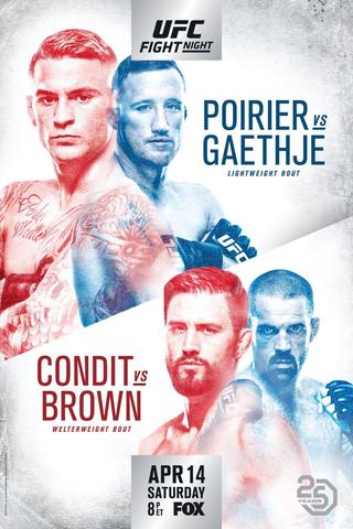 UFC on Fox 29: Poirier vs. Gaethje poster
