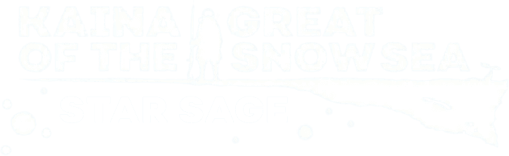 Kaina of the Great Snow Sea: Star Sage logo