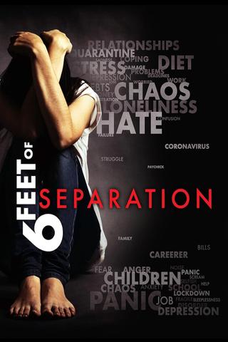 Six feet of separation poster