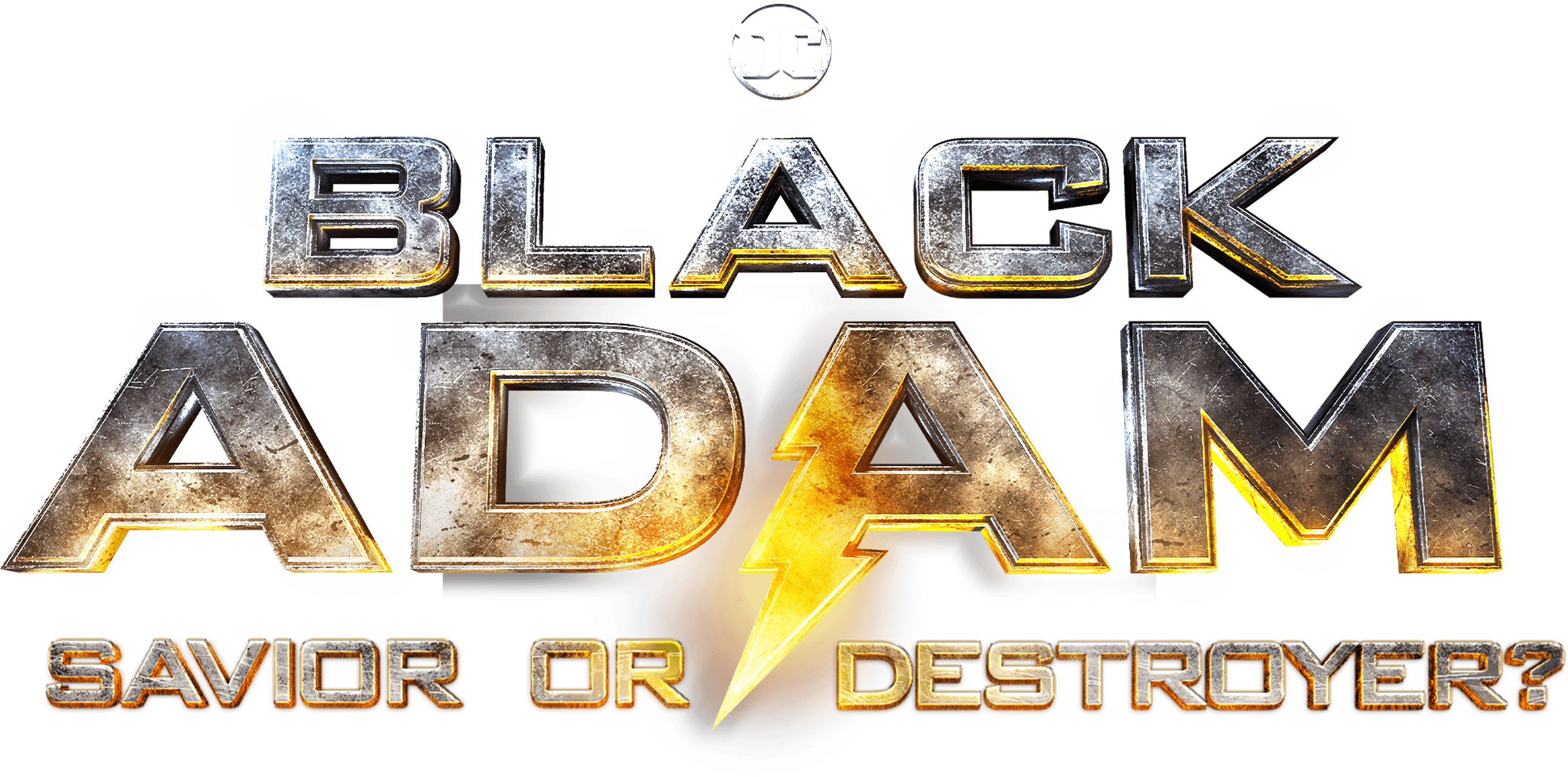 Black Adam: Saviour or Destroyer? logo