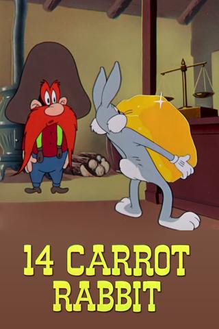 14 Carrot Rabbit poster