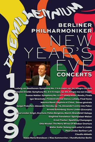 The Berliner Philharmoniker’s New Year’s Eve Concert: 1999 poster