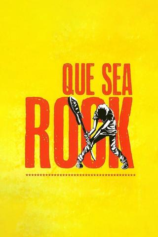 Que sea rock poster