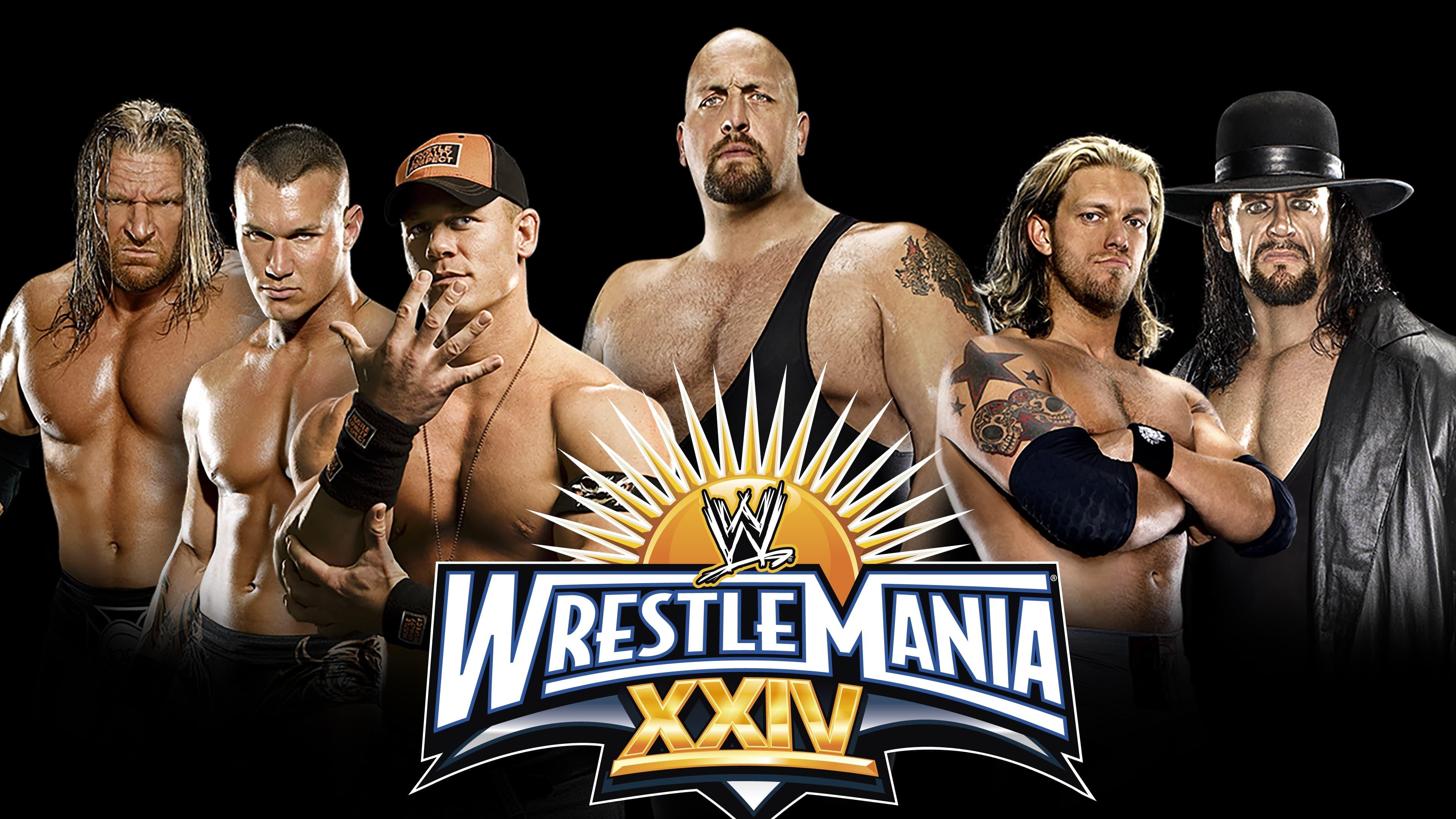 WWE WrestleMania XXIV backdrop