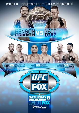UFC on Fox 5: Henderson vs. Diaz poster