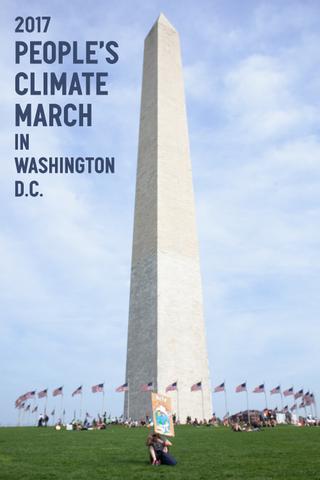 2017 People's Climate March in Washington D.C. poster