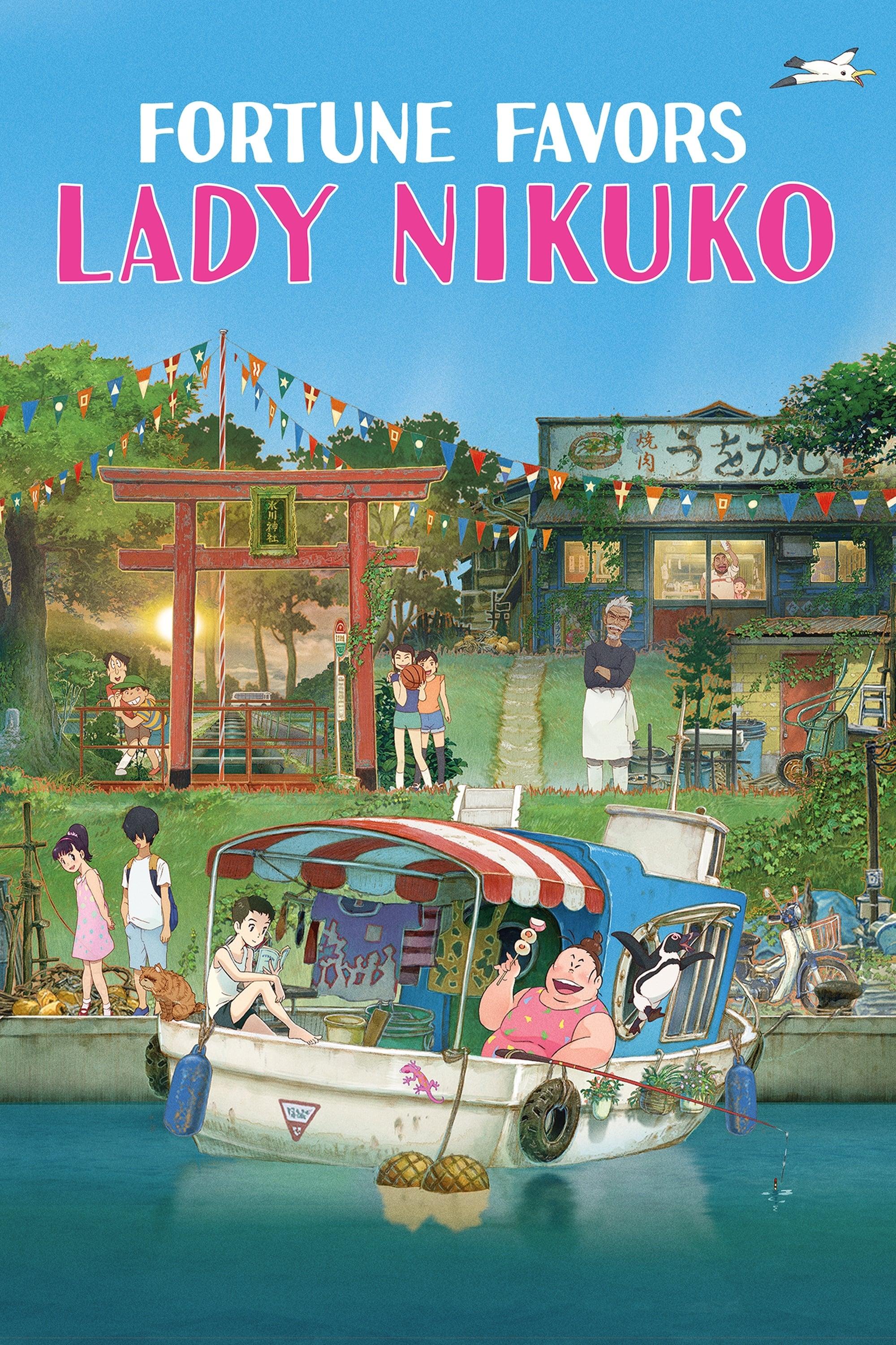 Fortune Favors Lady Nikuko poster