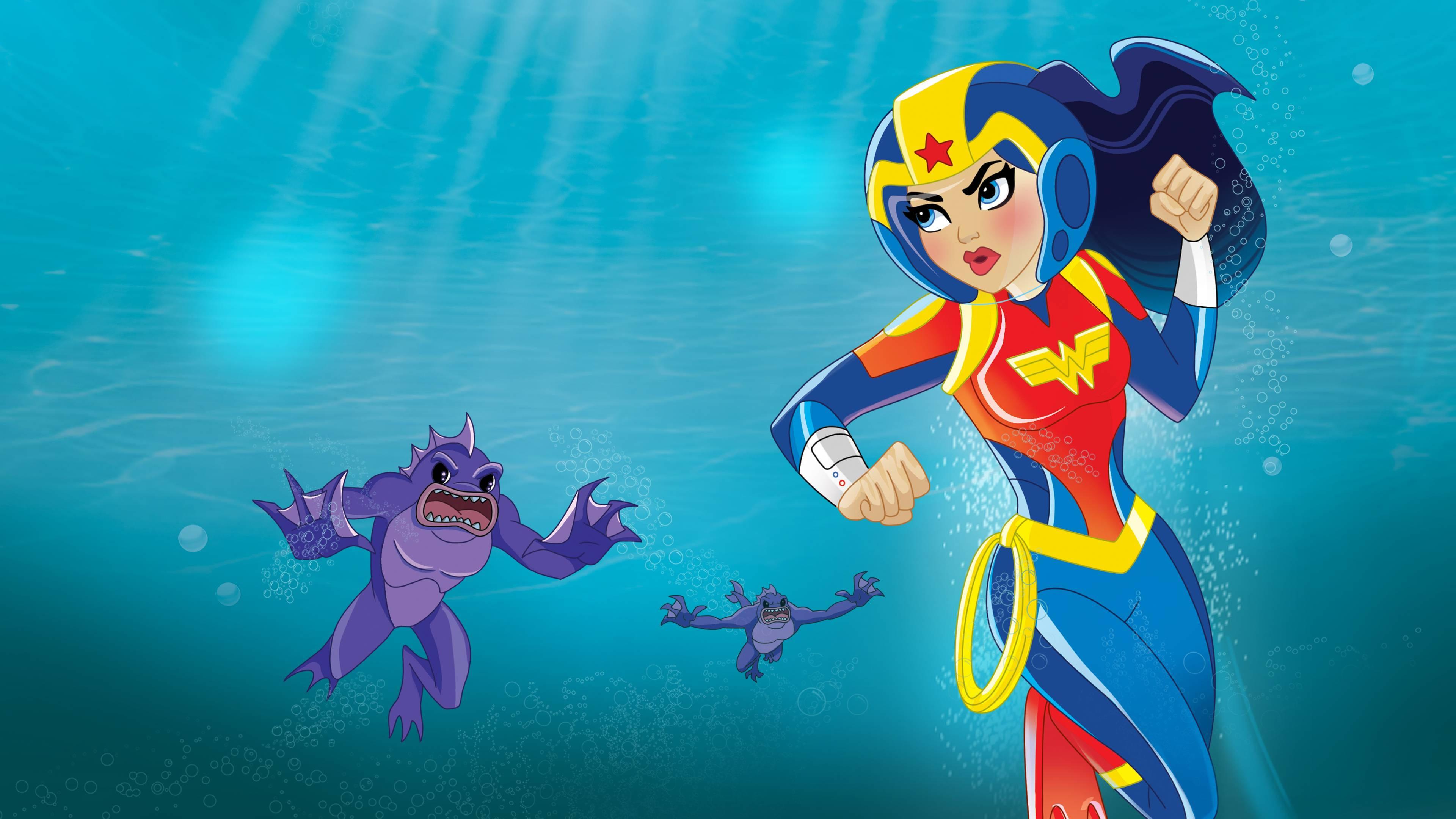 DC Super Hero Girls: Legends of Atlantis backdrop