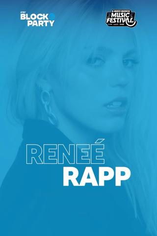 Reneé Rapp: AT&T Block Party poster