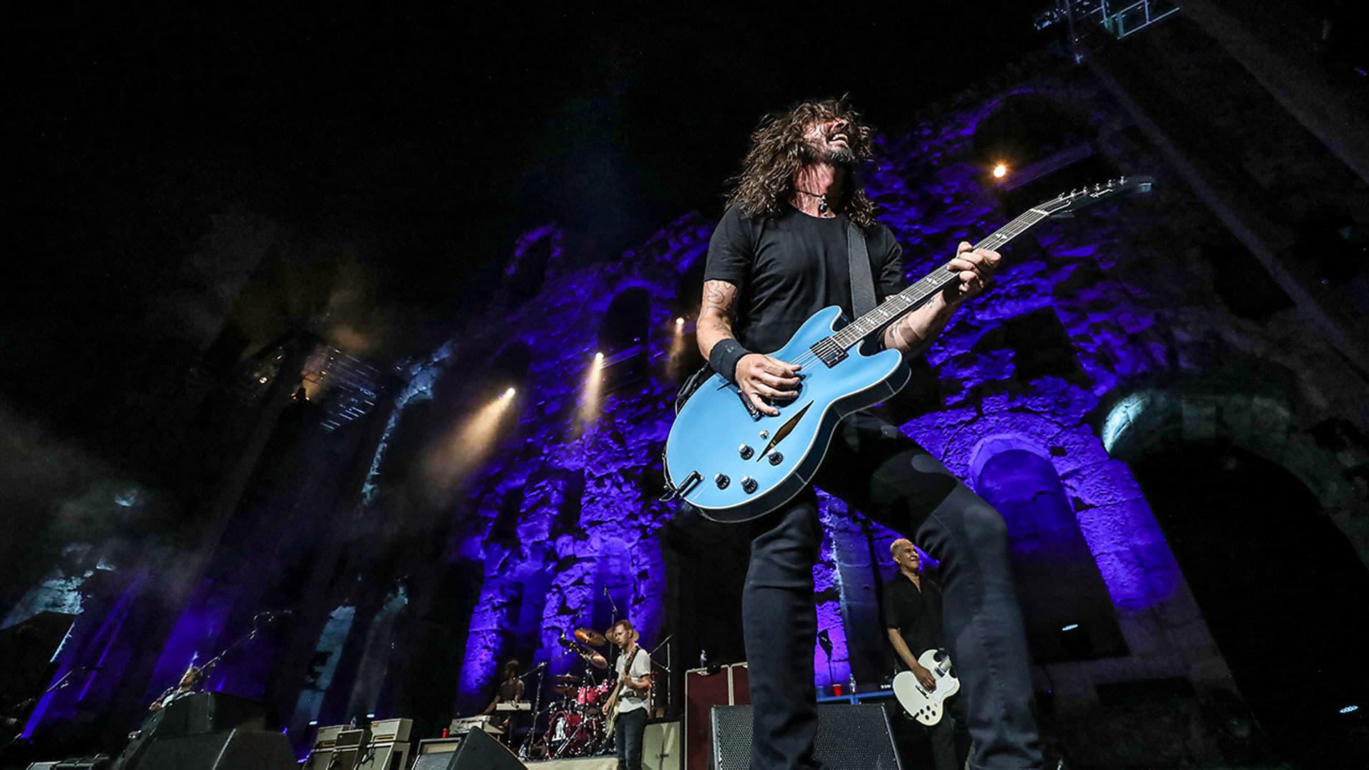 Foo Fighters – Landmarks Live in Concert: A Great Performances Special backdrop