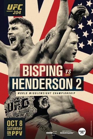 UFC 204: Bisping vs. Henderson 2 poster