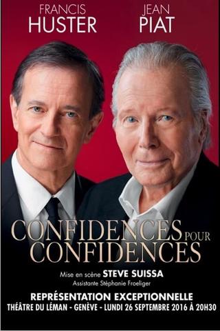 Confidences pour confidences poster