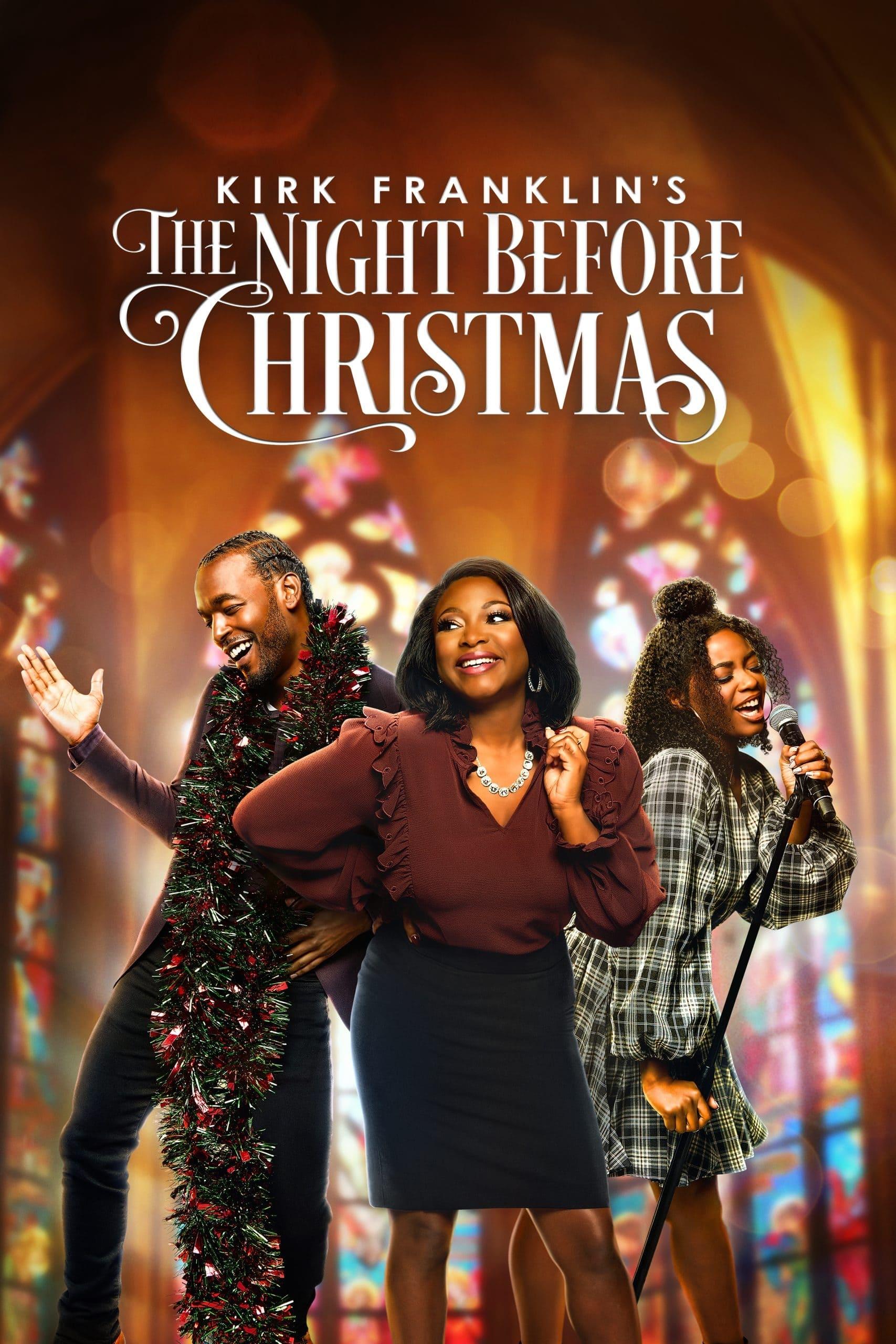 Kirk Franklin's The Night Before Christmas poster