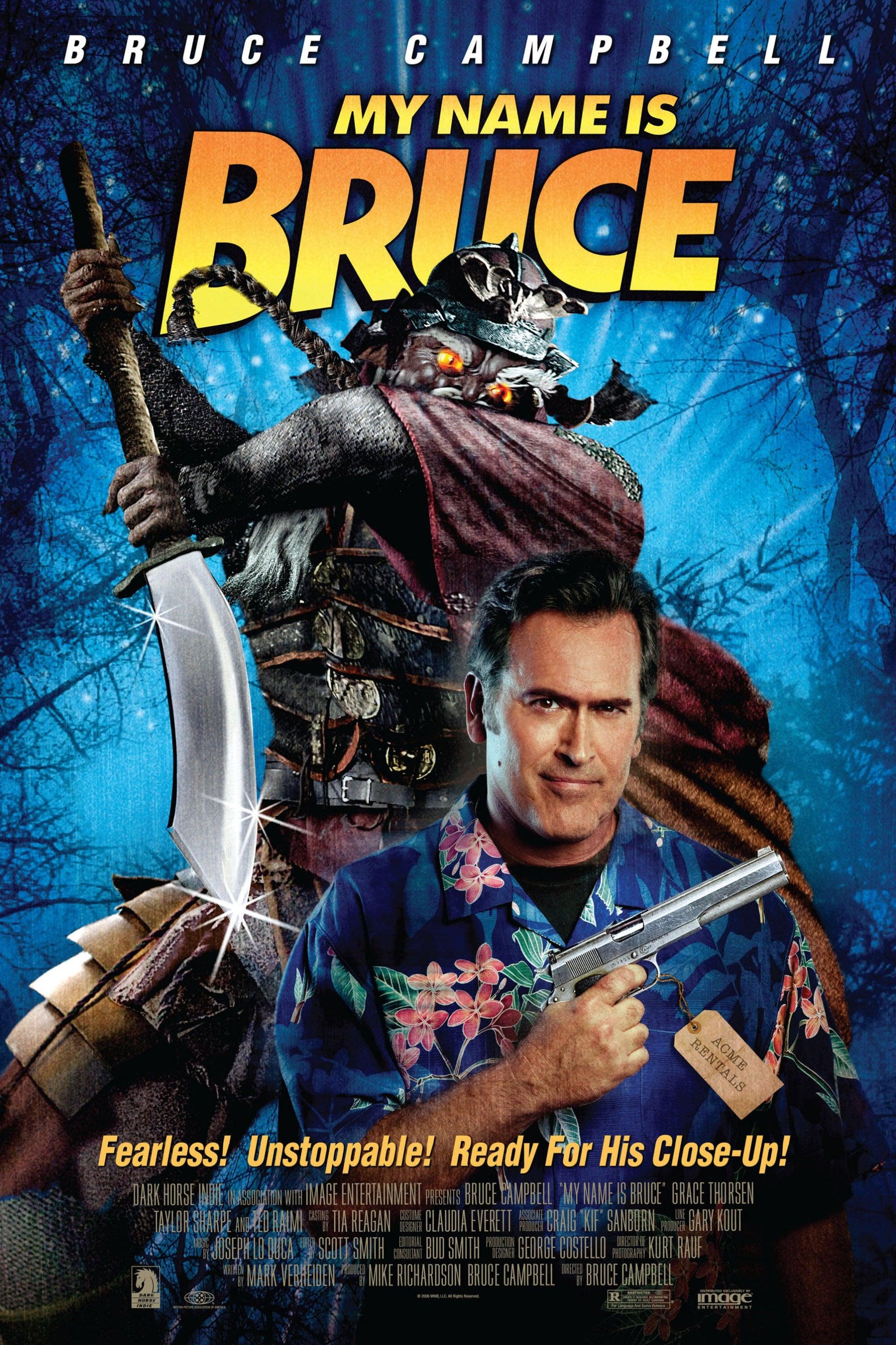 My Name Is Bruce poster
