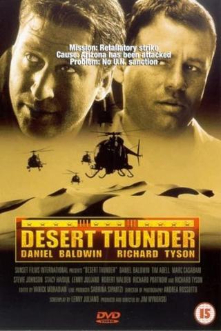 Desert Thunder poster